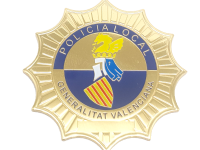 PLACA POLICIA LOCAL GENERALITAT VALENCIANA