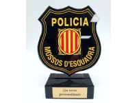 HOMENAJE MOSSOS D'ESQUADRA DE METACRILATO